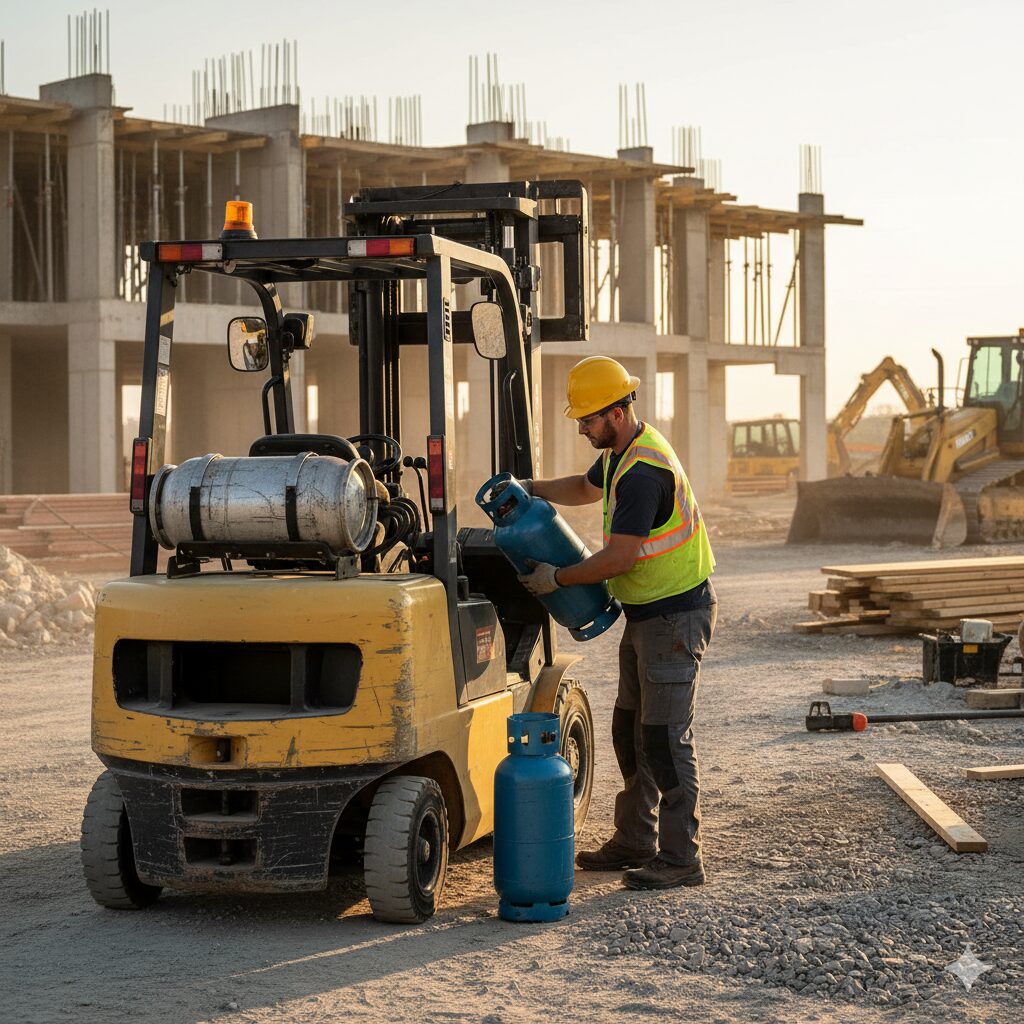 Decisão de 2025 garante adicional de periculosidade para operadores de empilhadeira que trocam botijão de GLP